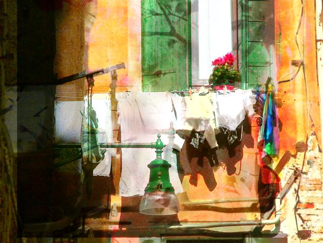 Fenster in Venedig